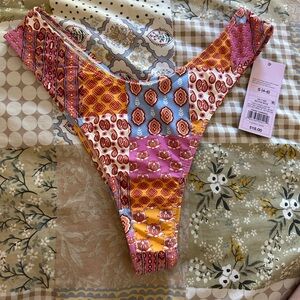 Patterned Bikini Bottoms